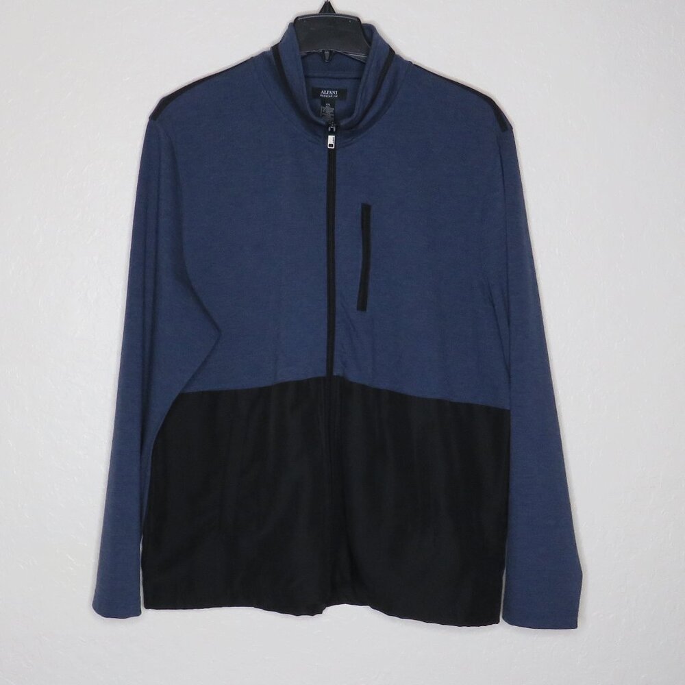 Alfani* Men's Long Sleeve Full Zip Straight Hem 3" Turtle Neck Jacket~ Size‎ XXL